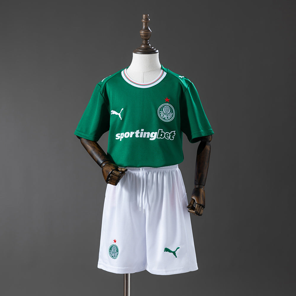 Conjunto Palmeiras Principal Equipamento 26/27 - Criança